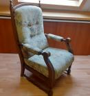 Stoffen fauteuil 