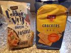 Glutenvrije crackers en 250 gram pasta