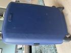 Samsonite koffer donkerblauw met 4 wielen 