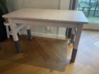 Flexa bureau 122x65, white wash, hoogte verstelbaar